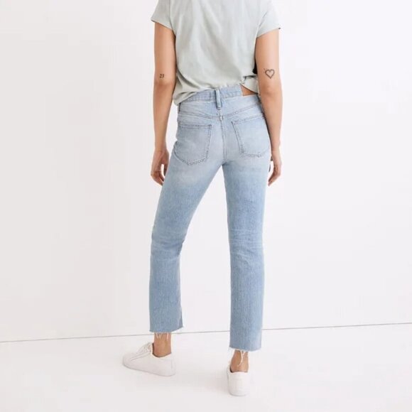 NWT Madewell | The Perfect Vintage Jean in Coney Wash: Destroyed Edition - Picture 3 of 15